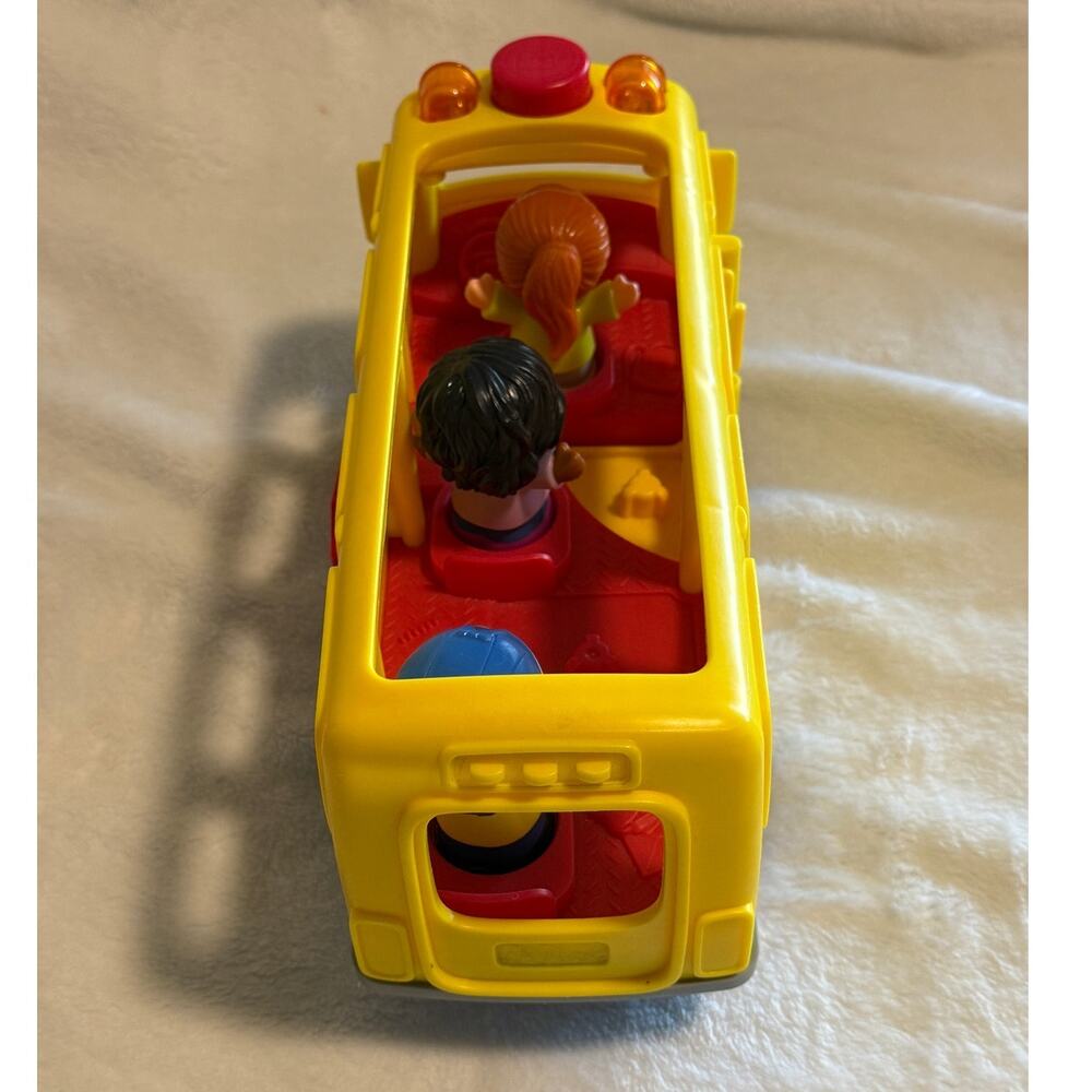 Fisher-Price Little People Sit With Me School Bus, 3 Figures